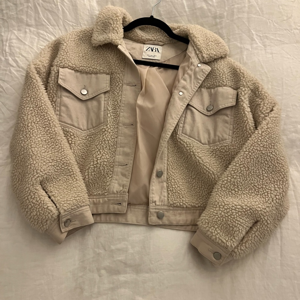 Zara Shearling Coat